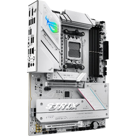 Płyta główna Asus ROG Strix B850-A Gaming Wi-Fi Socket AM5 (biała, 2,5 GB-LAN, Wi-Fi 7, BT, dźwięk, ATX)