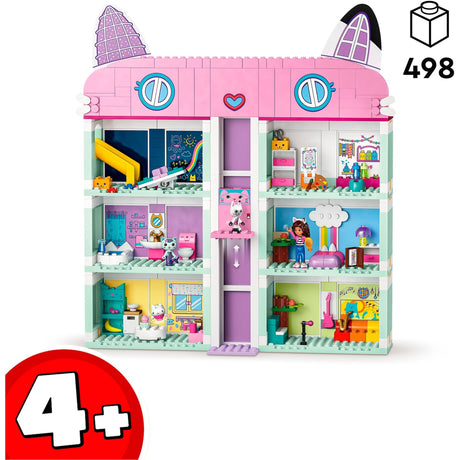 Lego Domek dla lalek Gabby Domek dla lalek Gabby Zabawki z 4 minifigurkami i akcesoriami dla dzieci 4+ - 10788