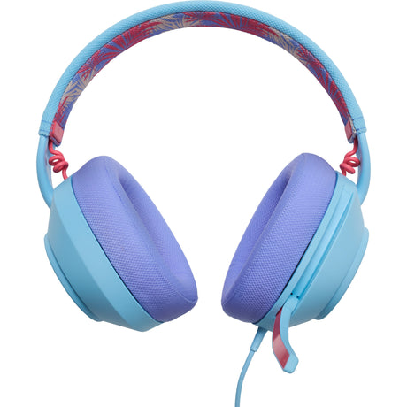 Przewodowy zestaw słuchawkowy do gier Powera Lucidsound LS10 — nauszny zestaw słuchawkowy do gier Ocean Waves (jasnoniebieski fioletowy, Playstation 5, Playstation 4, Xbox Series