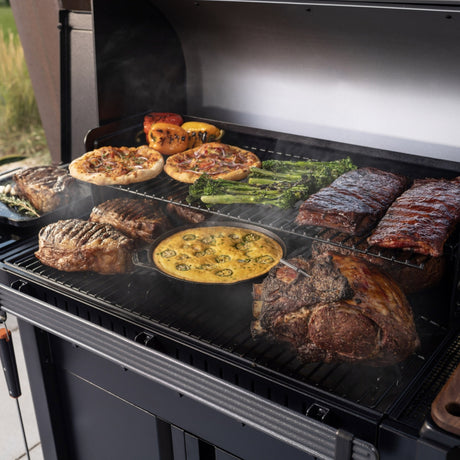 Grill na pellet Traeger Woodridge Elite (czarny, bezprzewodowy)