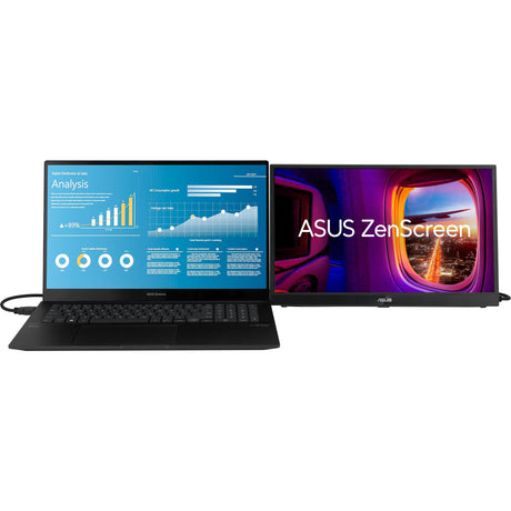 Przenośny monitor Asus Zenscreen MB17Ahg 17.3 (czarny, 144 Hz, HDMI, USB Type-C, FreeSync Premium)