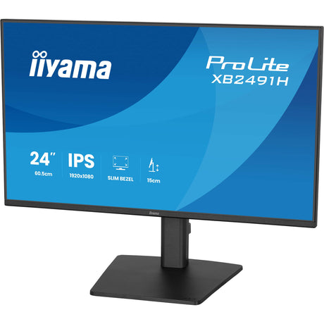 Monitor Iiyama prolite xb2491h-b1 23.8 (czarny, 120 hz, hdmi, display port)