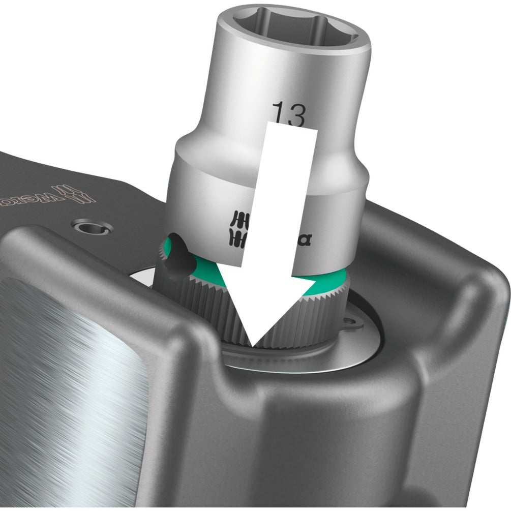 Wera 8002 c koloss 1 2 z grzechotką 1 2 - napędową (czarno-żółty, 3-częściowy)