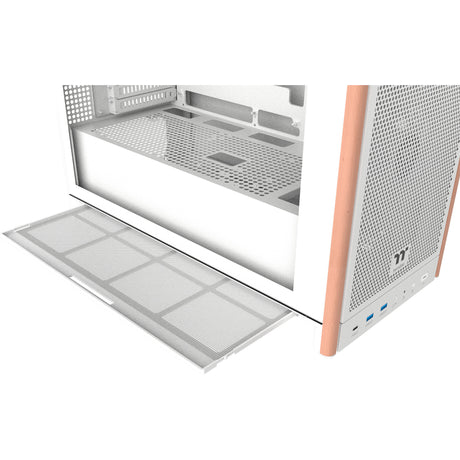Obudowa Thermaltake S370 WS Snow Midi Tower (biała | 2x USB-A | 1x USB-C | szkło hartowane)