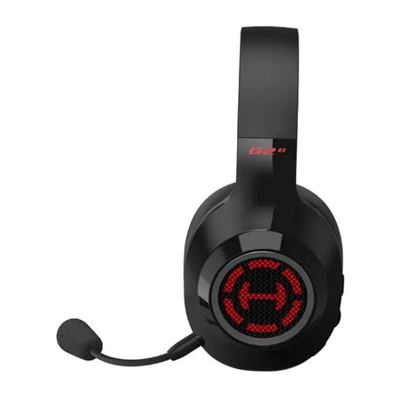 Bezprzewodowy zestaw słuchawkowy do gier 7.1 Edifier G2 S Nauszny zestaw słuchawkowy do gier (czarny czerwony, RGB, Bluetooth 2,4 GHz USB)