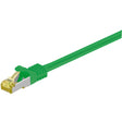 Kabel sieciowy Goobay rj-45 kat.6a s ftp (pimf), z kat.7 (zielony, 2 metry)