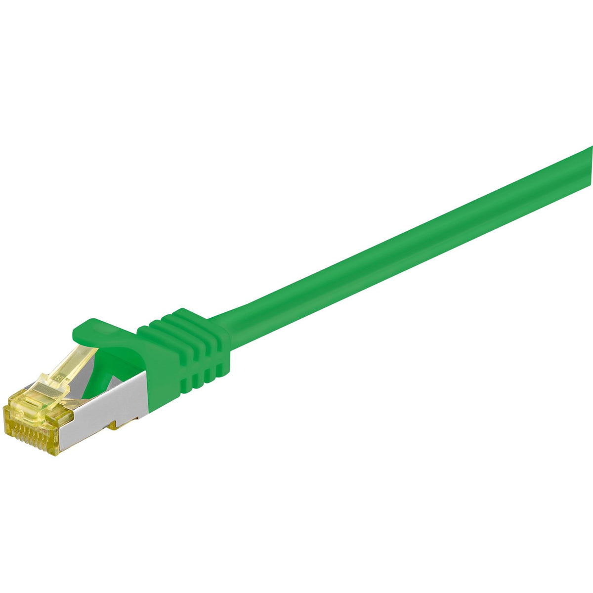 Kabel sieciowy Goobay rj-45 kat.6a s ftp (pimf), z kat.7 (zielony, 2 metry)