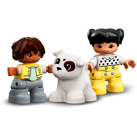 Lego duplo - pociąg z cyframi - zabawka konstrukcyjna do nauki liczenia (10954)