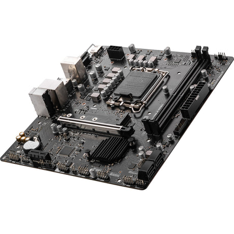 Płyta główna MSI Pro H610M-E DDR4 Socket 1700 (czarna, GB-LAN, dźwięk, µATX)