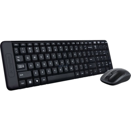 Zestaw stacjonarny bezprzewodowy combo mk220 Logitech USB2.0 klawiatura i mysz, odbiornik USB