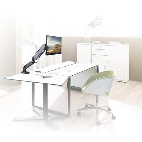 Ramię do monitora akt czarne ac8311