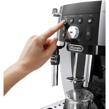 Delonghi magnifica s smart 250.23.sb w pełni automatyczny (srebrno-czarny)