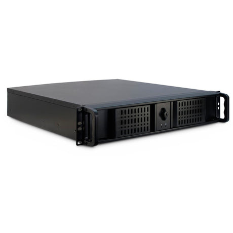 Obudowa rack Inter-tech 2u-2098-sk (czarna | 2x USB-A)