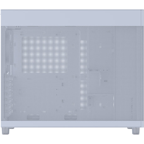 Asus Prime Ap303 - Obudowa Midi Tower z panelem ze szkła hartowanego (biała | 2x USB-A | 1x USB-C | Szkło hartowane)