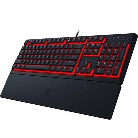 Klawiatura do gier Razer Ornata V3 x Low Profile RGB (czarna, układ US (QWERTY), membrana, 100%)