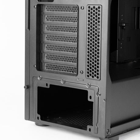 Obudowa Silverstone Fara 514x Midi Tower (czarna | 2x USB-A | 1x USB-C | RGB | szkło hartowane)