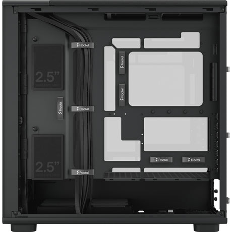 Fractal design epoch xl tg rgb obudowa midi tower (czarna | 2x usb-a | 1x usb-c | rgb | szkło hartowane)