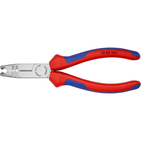 Szczypce do demontażu Knipex 1342165 szczypce do ściągania izolacji (czerwony niebieski)