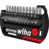 Zestaw bitów Wiha Flip Selector standard 25 mm (czarny czerwony, Torx® 13-częściowy 1 4 c6.3 z zaczepem na pasek)