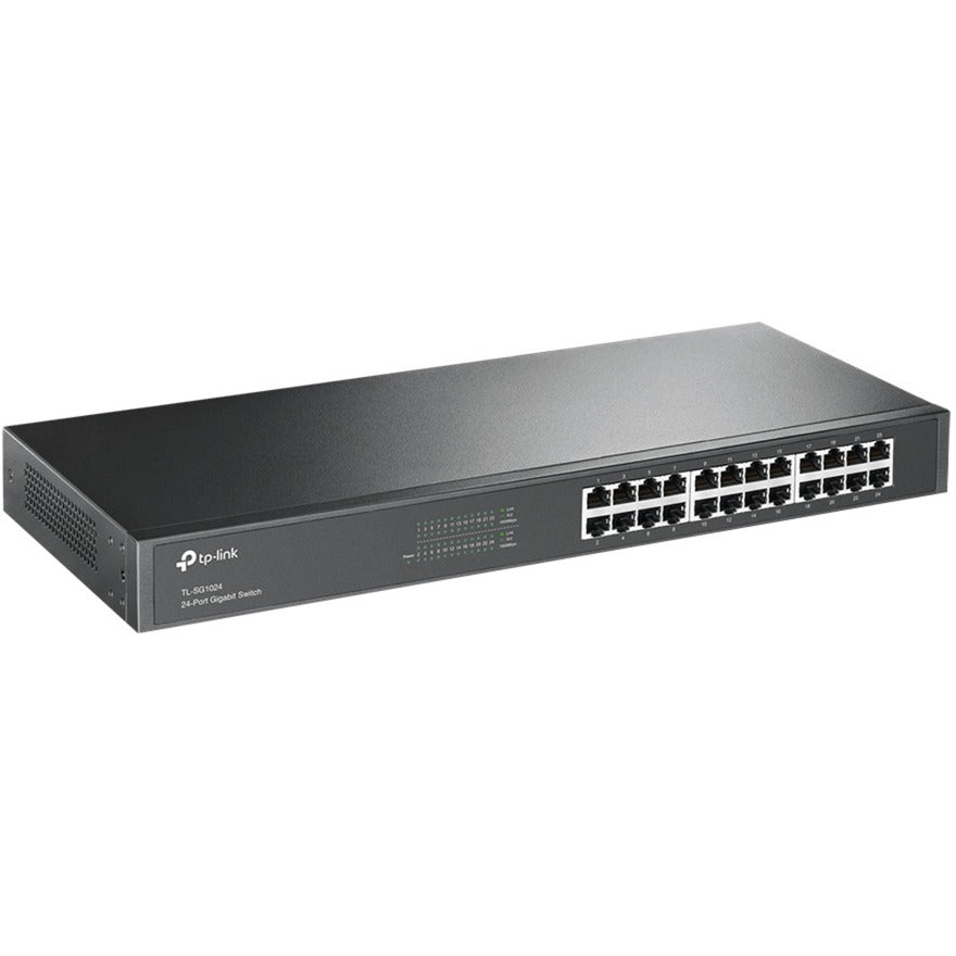 Przełącznik tp-link tl-sg1024 (czarny, sprzedaż detaliczna)
