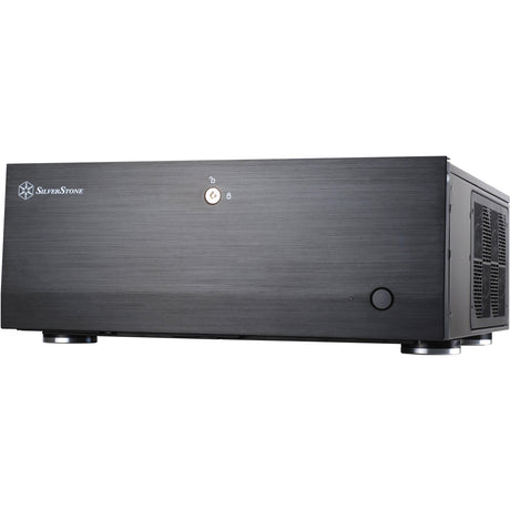 Obudowa Silverstone Grandia GD07B HTPC (czarna | 2x USB-A)