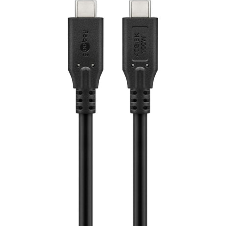 Kabel Goobay USB-C 4.0 > USB-C (czarny, 0,5 m)
