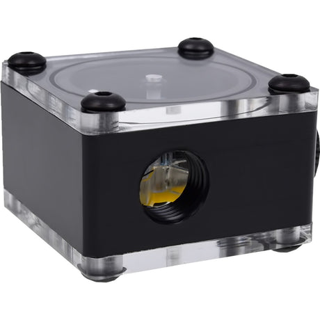 Wskaźnik przepływu Alphacool eisflügel g1 4 przepływomierz kwadratowy (czarny)