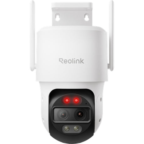 Kamera zewnętrzna z dwoma obiektywami Reolink 4K - 2,4 5 GHz WiFi - automatyczne śledzenie zoomu - pan tilt - wyszukiwanie wideo AI - seria trackmix W760