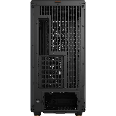 Obudowa Midi Tower o konstrukcji fraktalnej North XL (kolor czarnego drewna | 2x USB-A | 1x USB-C | szkło hartowane)