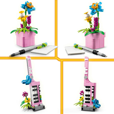Lego Creator Maszyna do pisania 3w1 z kwiatami - 31169