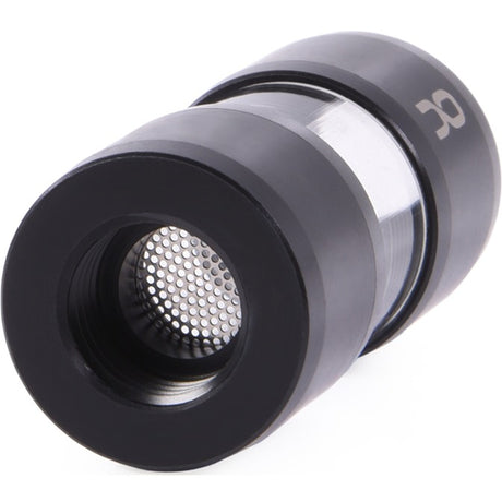Filtr liniowy z acetalu akrylowego Alphacool eiszapfen g1 4 gwint wewnętrzny (czarny przezroczysty)