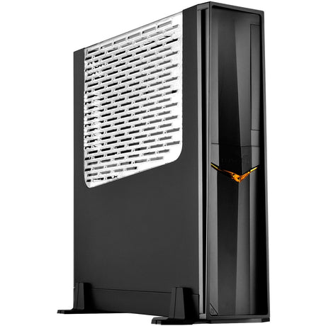 Obudowa biurkowa Silverstone sst-rvz02b-w z zestawem okiennym (czarna | 2x USB-A | okienko)