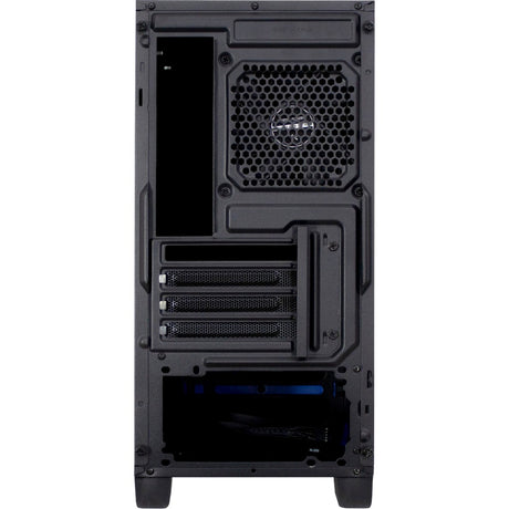 Obudowa mini tower Inter-tech h-606 (czarna | 2x USB-A)