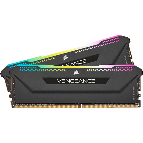 Corsair Vengeance RGB Pro SL 16 GB DDR4-3200 (2x 8 GB) RAM (czarny, cmh16gx4m2e3200c16, xmp 2.0)