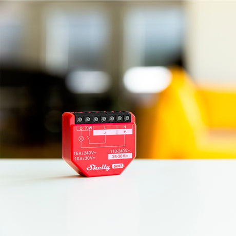 Kontroler Shelly 13:00 gen3 Wi-Fi Bluetooth dla inteligentnych gadżetów domowych