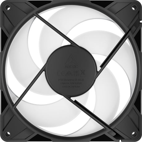 Wentylator obudowy Arctic P14 Pro Reverse a-Rgb (czarny, 140 x 140 x 30 mm, pwm)