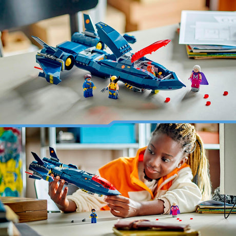 Lego Marvel - zabawka konstrukcyjna x-men x-jet (76281)