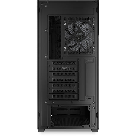 Sharkoon ak4w rgb strip obudowa midi tower (czarna | 2x usb-a | 1x usb-c | rgb | szkło hartowane)