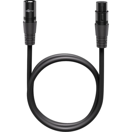 Goobay xlr-aansluitkabel (zwart, 5 meter)