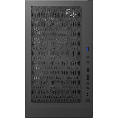 Obudowa midi tower ze szkła Montech x3 (czarna | 3x USB-A | RGB | szkło hartowane)