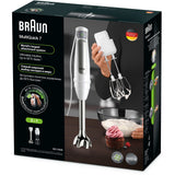 Blender ręczny Braun Multi Quick 7 mq 7005b (biała stal nierdzewna)