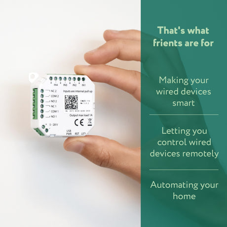 Przełącznik modułu Frient io (biały, zigbee 3.0)