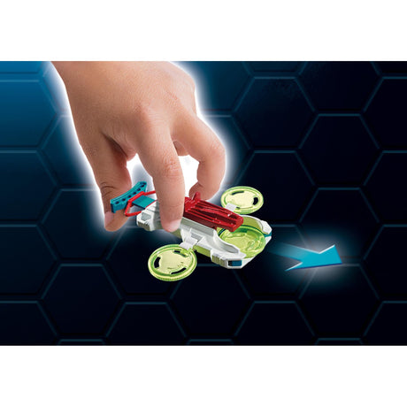 Playmobil super 4 - fulgurix z zabawkami do budowy genów (9002)