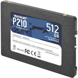Patriot p210, 512 GB SSD (czarny, p210s512g25, sata iii)