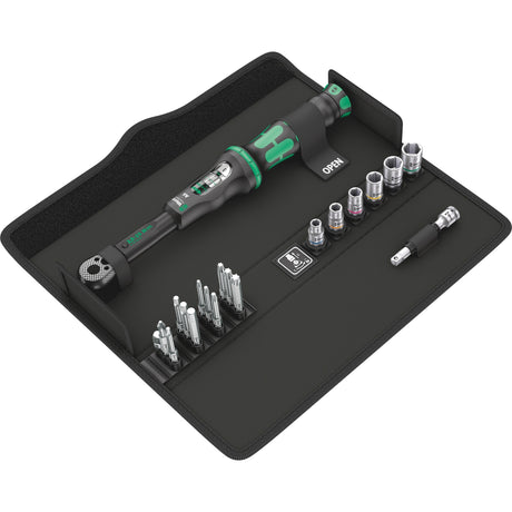 Zestaw kluczy dynamometrycznych Wera Click-Torque A6 1 (czarno-zielony)