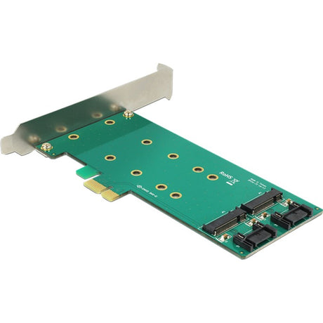 Delock Karta PCI Express > 2 x wewnętrzny klucz m.2 b 110 mm - adapter o niskim profilu