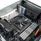 Obudowa HTC Silverstone sst-ml11b (czarna | 4x usb-a)