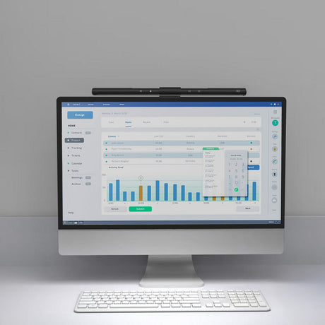 Monitor z możliwością przyciemniania Act Connect Listwa świetlna LED Listwa LED (czarna, zasilana przez USB, 3000k-6500k)