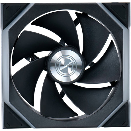 Bezprzewodowy wentylator obudowy Lian Li Uni Fan SL120 z odwróconym ostrzem RGB (czarny, 120 x 124,5 x 28 mm, PWM)