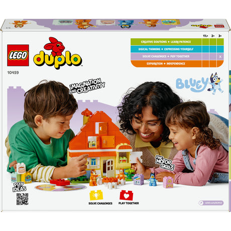 Lego ® duplo® Bluey: Dom Bluey i jej rodzina z grą pamięciową - 10459